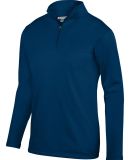 Augusta Sportswear 5507 Wicking Fleece Quarter-Zip in Navy