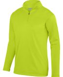 Augusta Sportswear 5508 Youth Wicking Fleece Pullo in Lime