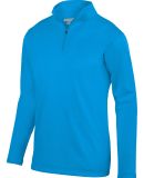 Augusta Sportswear 5508 Youth Wicking Fleece Pullo in Power blue