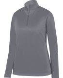 Augusta Sportswear 5509 Women's Wicking Fleece Qua in Graphite