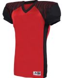 Augusta Sportswear 9575 Zone Play Jersey in Red/ black/ red print