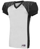 Augusta Sportswear 9575 Zone Play Jersey in White/ black/ graphite print