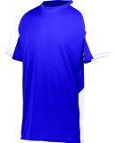 Augusta Sportswear 1517 Cutter Jersey in Purple/ white