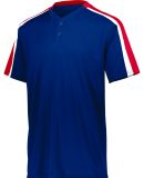 Augusta Sportswear 1557 Power Plus Jersey 2.0 in Navy/ red/ white