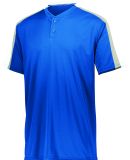 Augusta Sportswear 1557 Power Plus Jersey 2.0 in Royal/ white/ silver grey