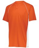 Augusta Sportswear 1560 Limit Jersey in Orange/ white