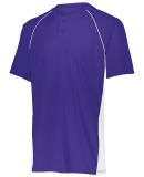 Augusta Sportswear 1560 Limit Jersey in Purple/ white