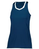 Augusta Sportswear 1678 Women's Crosse Jersey in Navy/ white