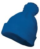 Augusta Sportswear 6816 Pom Beanie in Royal