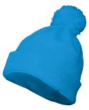 Augusta Sportswear 6816 Pom Beanie in Power blue