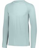 Augusta Sportswear 2795 Adult Attain Wicking Long- in Silver