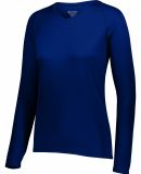 Augusta Sportswear 2797 Women's Attain Wicking Lon in Navy