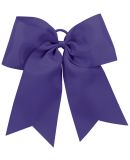 Augusta Sportswear 6701 Cheer Hair Bow in Purple