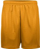 Augusta Sportswear 1843 Youth Tricot Mesh Shorts in Gold