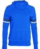 Augusta Sportswear 5441 Girls Spry Hoodie in Royal/ white/ graphite