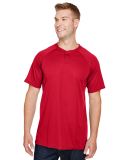 Augusta Sportswear AG1565 Adult Attain 2-Button Ba in Red