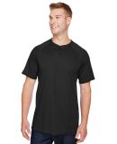 Augusta Sportswear AG1565 Adult Attain 2-Button Ba in Black