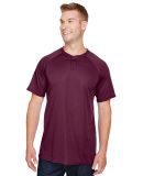 Augusta Sportswear AG1565 Adult Attain 2-Button Ba in Maroon