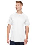 Augusta Sportswear AG1565 Adult Attain 2-Button Ba in White