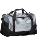 Augusta Sportswear 1107 Glitter Duffel Bag SILVR GLTR/ BLK