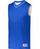 Augusta Sportswear 152 Reversible Two Color Jersey in Royal/ white