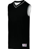 Augusta Sportswear 152 Reversible Two Color Jersey in Black/ white