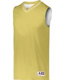 Augusta Sportswear 153 Youth Reversible Two Color  in Vegas gold/ white