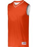 Augusta Sportswear 153 Youth Reversible Two Color  in Orange/ white