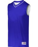 Augusta Sportswear 153 Youth Reversible Two Color  in Purple/ white