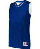 Augusta Sportswear 154 Women's Reversible Two Colo in Navy/ white