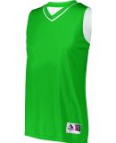 Augusta Sportswear 154 Women's Reversible Two Colo in Kelly/ white