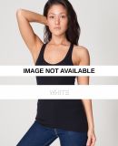 S308 American Apparel Sheer Rib Racerback Tank White
