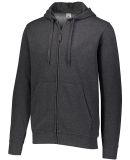 Augusta Sportswear 5418 60/40 Fleece Full-Zip Hood in Carbon heather