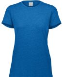 Augusta Sportswear 3067 Women's Triblend Short Sle in Royal heather