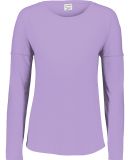 Augusta Sportswear 3077 Women's Lux Triblend Long  in Light lavender heather