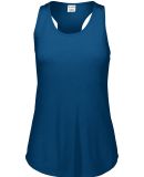 Augusta Sportswear 3079 Girls' Lux Triblend Tank T in Navy heather