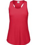 Augusta Sportswear 3079 Girls' Lux Triblend Tank T in Red heather