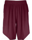 Augusta Sportswear 1734 Youth Step-Back Basketball in Maroon/ white