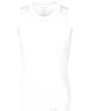 Augusta Sportswear 2437 Girls Crossover Tank Top in White/ white