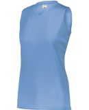 Augusta Sportswear 4794 Women's Sleeveless Wicking in Columbia blue