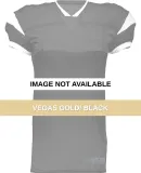 Augusta Sportswear 9582 Slant Football Jersey Vegas Gold/ Black