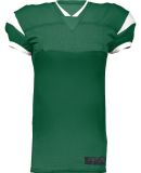 Augusta Sportswear 9582 Slant Football Jersey in Dark green/ white