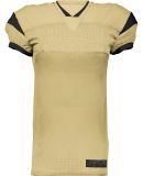 Augusta Sportswear 9583 Youth Slant Football Jerse in Vegas gold/ black