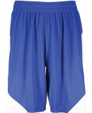 Augusta Sportswear 1733 Step-Back Basketball Short in Royal/ white