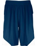 Augusta Sportswear 1733 Step-Back Basketball Short in Navy/ white