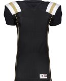 Augusta Sportswear 9580 T-Form Football Jersey in Black/ vegas gold/ white