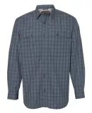 DRI DUCK 4465 Paseo Plaid Shirt Deep Blue