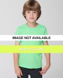 BB101 American Apparel Kids Poly-Cotton Short Slee Neon Yellow