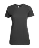 Ei-Lo 3620 - Ladies' Premium Cotton Tee Charcoal