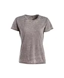 J America 8116 Women’s Zen Jersey Short Sleeve T Cement